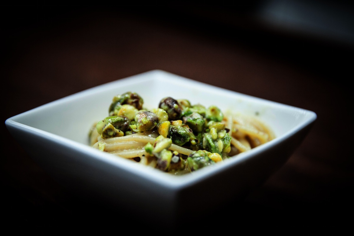 cacio pepe pistacchio